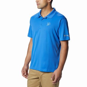 Columbia PFG Fish Series™ Polo Herr Blå (IZMVA4189)